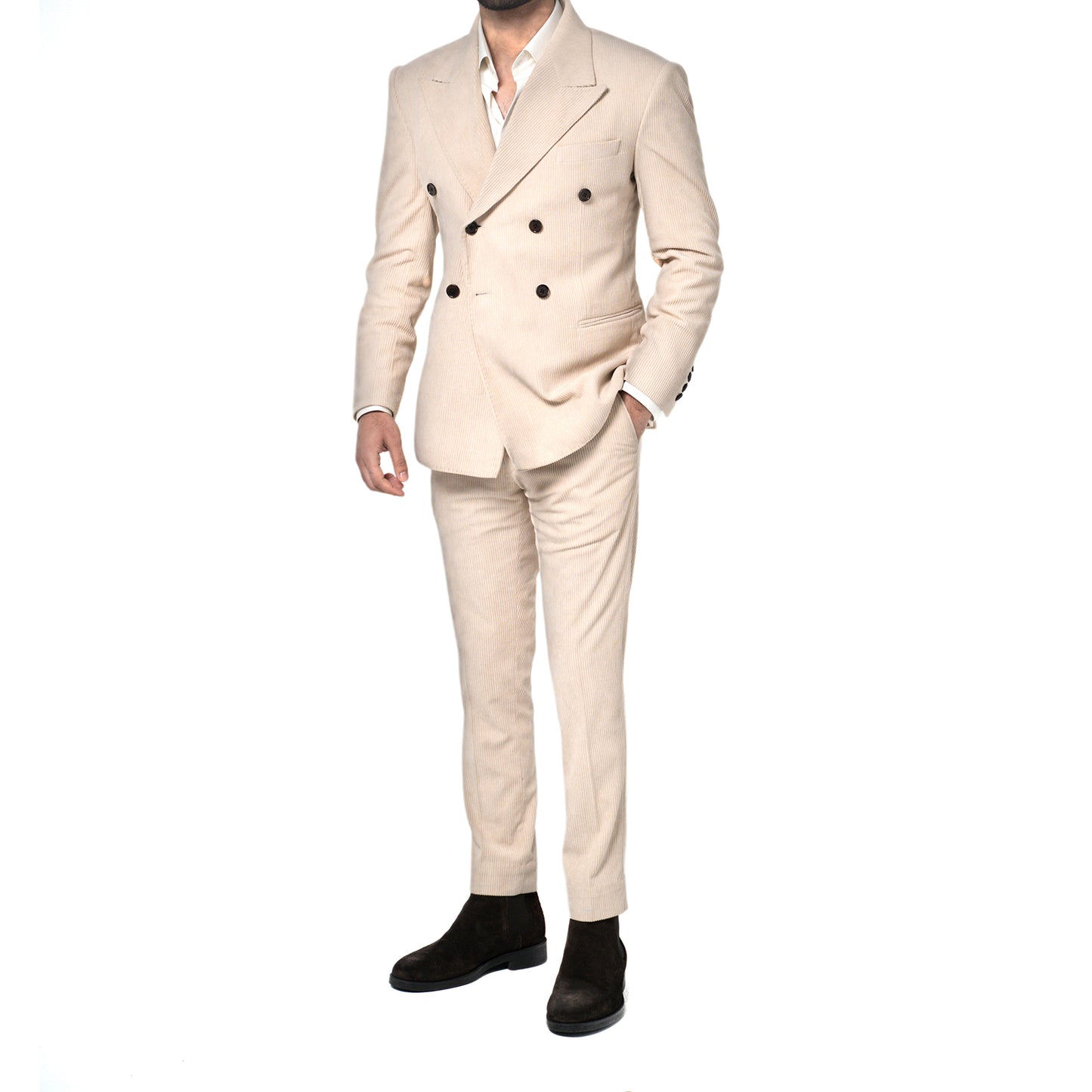 The Gramercy Corduroy - Cream