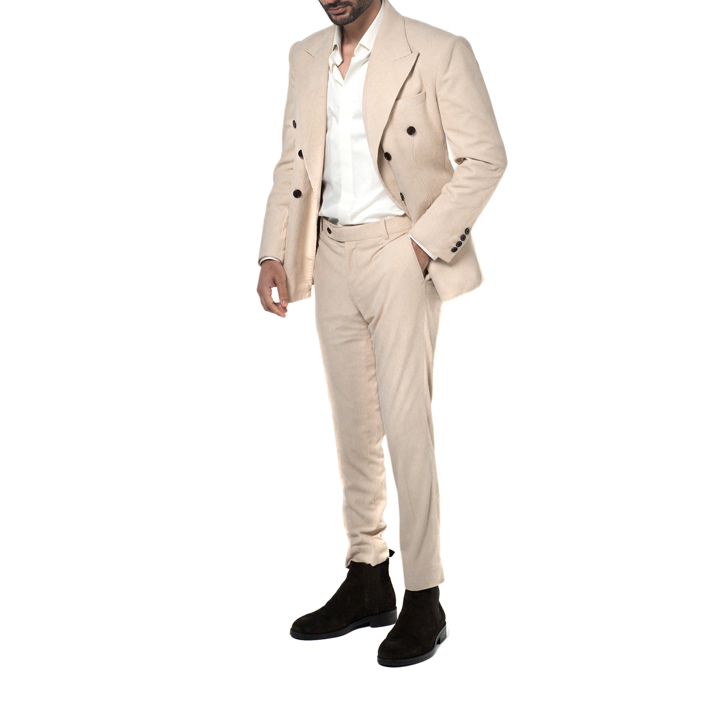 The Gramercy Corduroy - Cream