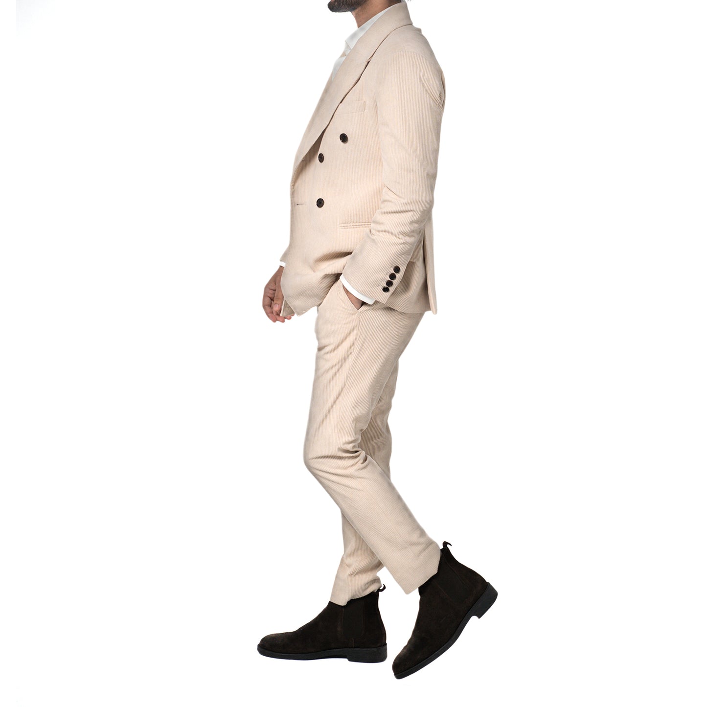 The Gramercy Corduroy - Cream