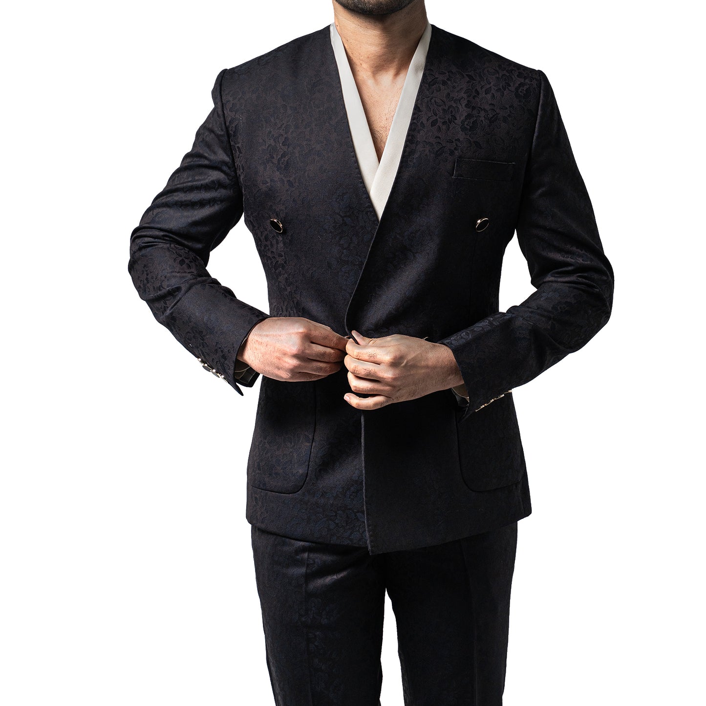 The New York Cut - Black Jaquard