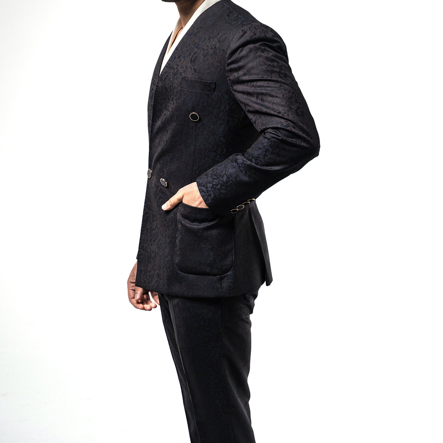 The New York Cut - Black Jaquard