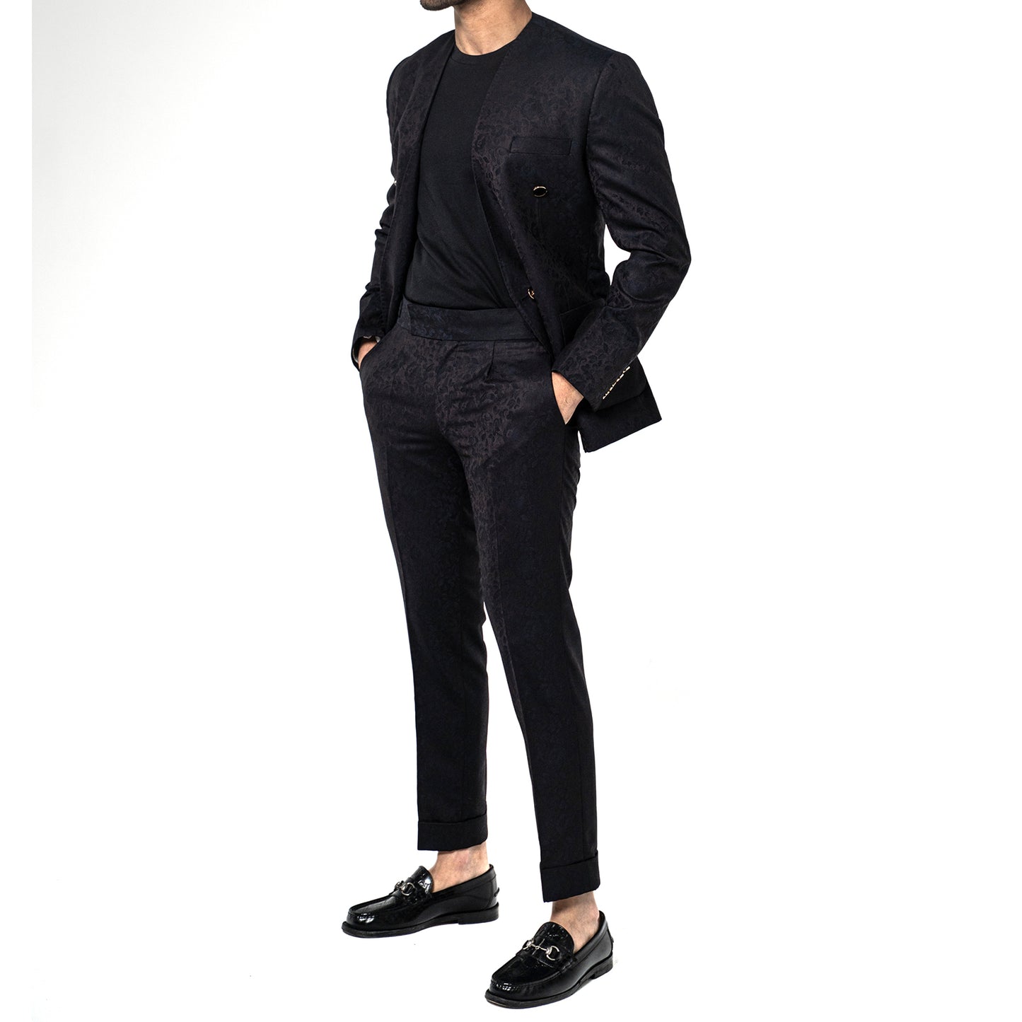 The New York Cut - Black Jaquard