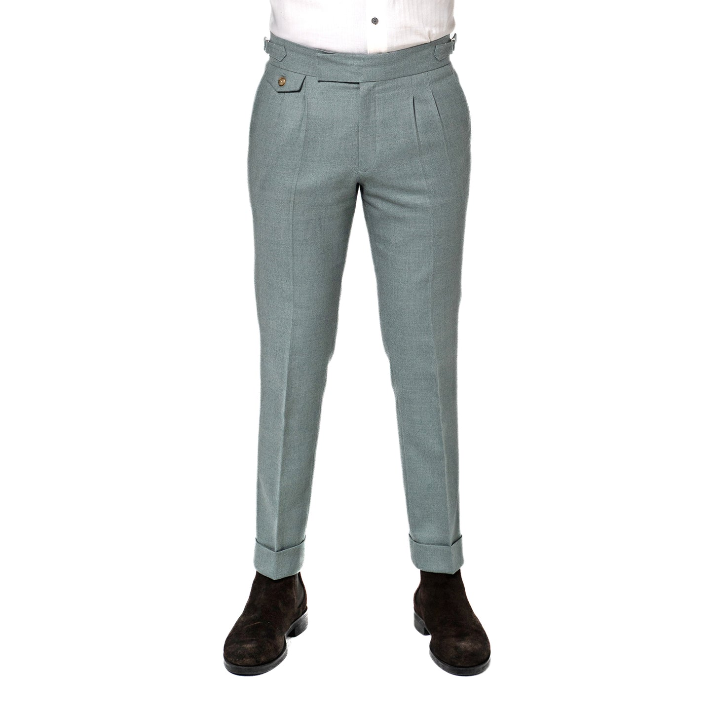 The Windsor Three Piece - Sage Green