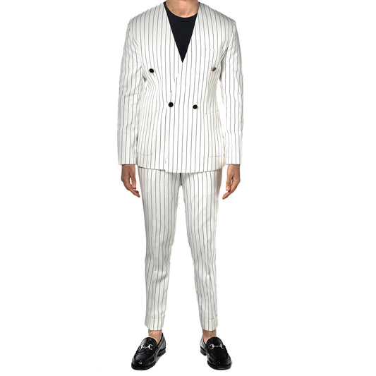 The New York Cut - Chalk Pinstripe